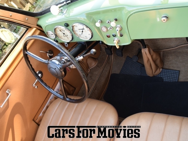 CarsForMovies | Adler 2 Liter 1939 Deutschland Grün Braun Zivilfahrzeug Cabrio Nordrhein-Westfalen 4193 Oldtimer