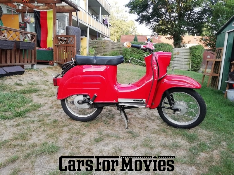 CarsForMovies | Simson Schwalbe KR51 1964 DDR Rot Rot Zwei- und Dreirad Motorroller Hamburg 4295 Oldtimer