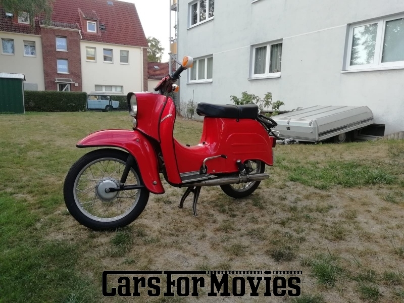 CarsForMovies | Simson Schwalbe KR51 1964 DDR Rot Rot Zwei- und Dreirad Motorroller Hamburg 4295 Oldtimer
