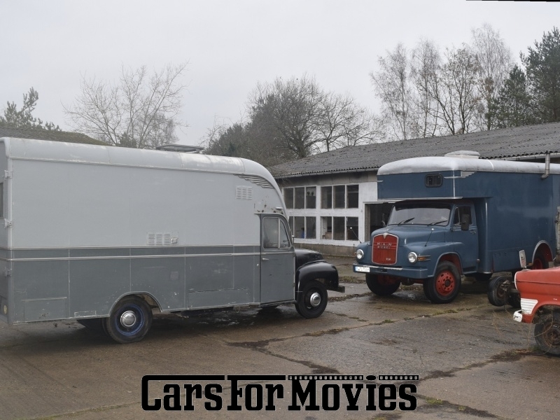 CarsForMovies | Opel Blitz 1.75  1959 Deutschland Grau Sonstige Nutzfahrzeug Spezialfahrzeug Berlin 4323 Oldtimer Kastenwagen Verkaufswagen Zirkus