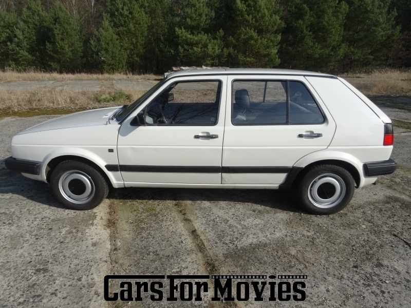 CarsForMovies | VW Golf 2 1989 Deutschland Weiß Grau Zivilfahrzeug Kleinwagen Brandenburg 4409 Golf II