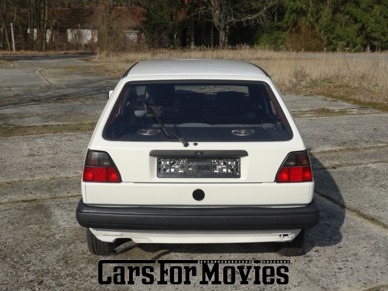 CarsForMovies | VW Golf 2 1989 Deutschland Weiß Grau Zivilfahrzeug Kleinwagen Brandenburg 4409 Golf II