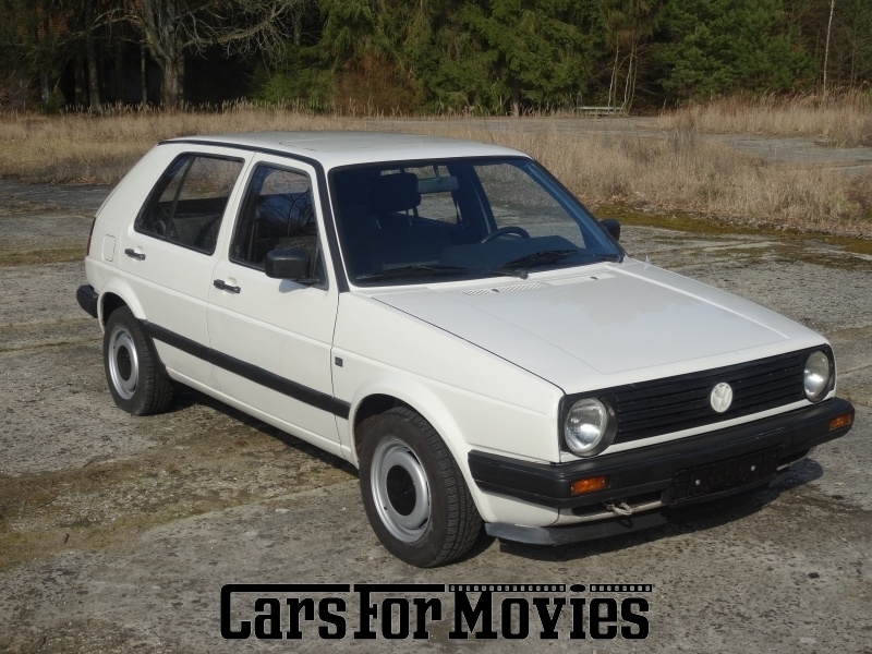CarsForMovies | VW Golf 2 1989 Deutschland Weiß Grau Zivilfahrzeug Kleinwagen Brandenburg 4409 Golf II