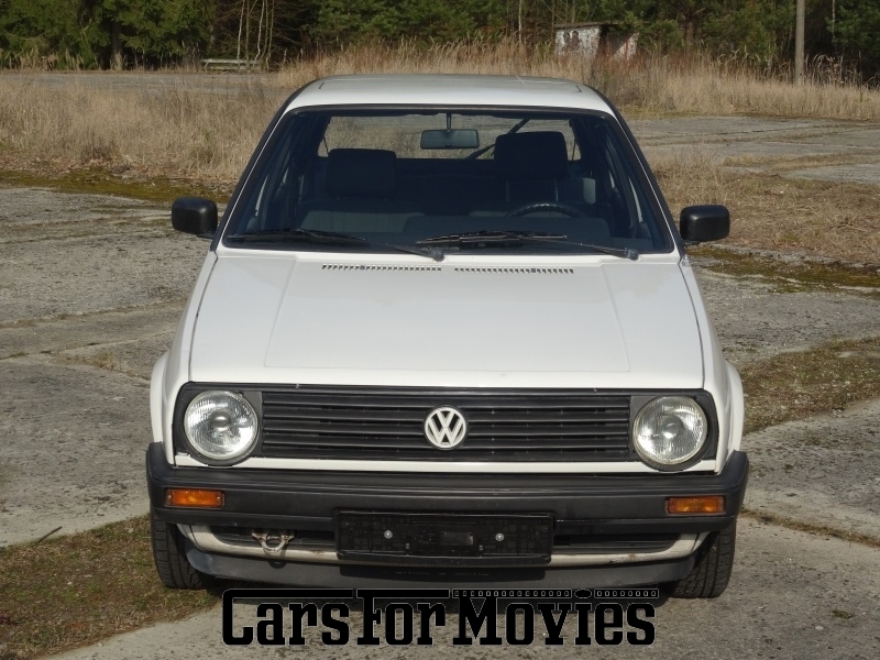 CarsForMovies | VW Golf 2 1989 Deutschland Weiß Grau Zivilfahrzeug Kleinwagen Brandenburg 4409 Golf II