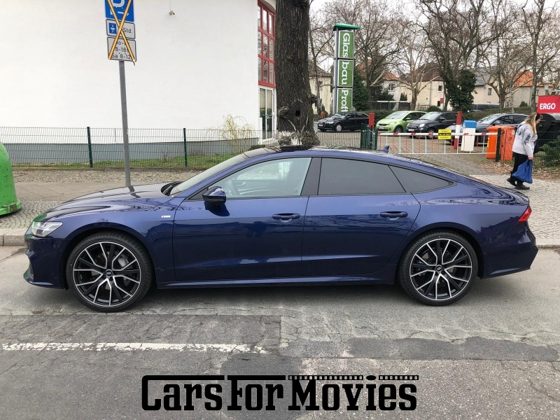 CarsForMovies | Audi A7 2018 Deutschland Blau Schwarz Zivilfahrzeug Limousine Berlin 4447 