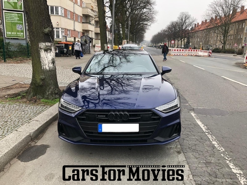 CarsForMovies | Audi A7 2018 Deutschland Blau Schwarz Zivilfahrzeug Limousine Berlin 4447 