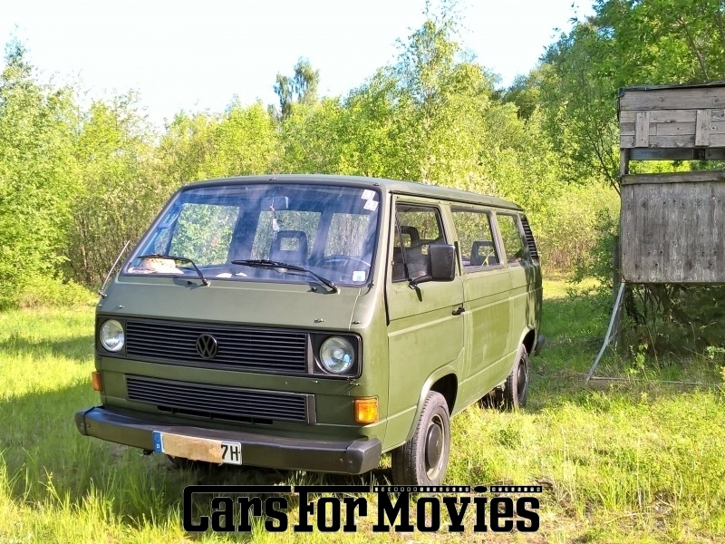 CarsForMovies | VW T3  1986 Deutschland Grün Beige Militärfahrzeug Transporter Nordrhein-Westfalen 4483 Militär Bundeswehr olivgrün Förster Jäger                                        