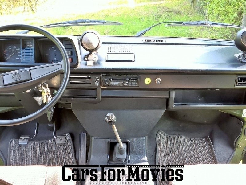 CarsForMovies | VW T3  1986 Deutschland Grün Beige Militärfahrzeug Transporter Nordrhein-Westfalen 4483 Militär Bundeswehr olivgrün Förster Jäger                                        