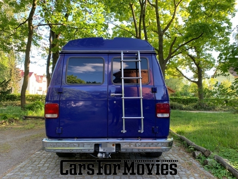 CarsForMovies | GMC Vandura G20 1990 USA Lila Grau Zivilfahrzeug Wohnmobil Berlin 4507 Wohnwagen Camping