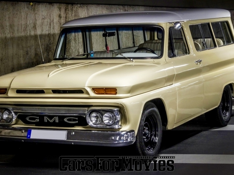 CarsForMovies | GMC Suburban 1964 USA Beige Weiß Zivilfahrzeug Geländewagen Berlin 4558 Oldtimer Kombilimousine