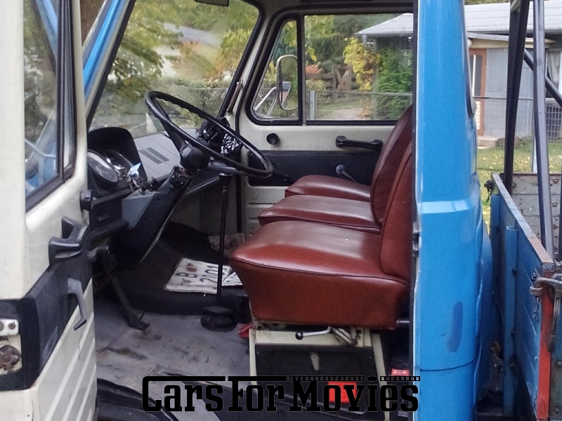 CarsForMovies | Hanomag F45 1969 Deutschland Blau Weiß Nutzfahrzeug LKW Brandenburg 4590 Oldtimer Pritsche