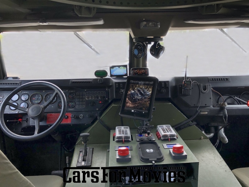 CarsForMovies | URO Vamtac S3 2001 Spanien Sonstige Grün Militärfahrzeug Geländewagen Nordrhein-Westfalen 4616 Voll Gepanzert Panzerung Geschützluke Intercom