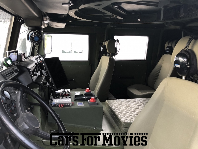 CarsForMovies | URO Vamtac S3 2001 Spanien Sonstige Grün Militärfahrzeug Geländewagen Nordrhein-Westfalen 4616 Voll Gepanzert Panzerung Geschützluke Intercom