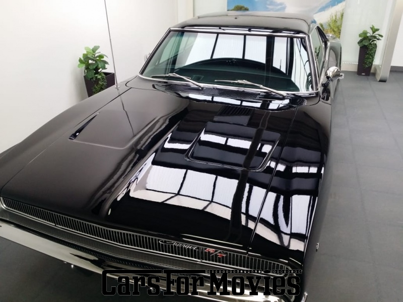 CarsForMovies | Dodge Charger R/T 1968 USA Schwarz Schwarz Zivilfahrzeug Coupe Bayern 4636 Oldtimer Muscle Car USA