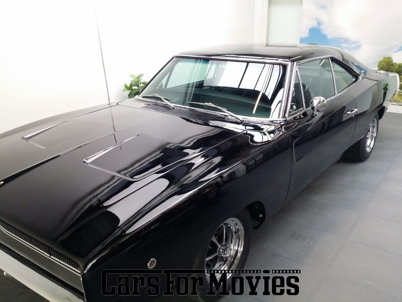 CarsForMovies | Dodge Charger R/T 1968 USA Schwarz Schwarz Zivilfahrzeug Coupe Bayern 4636 Oldtimer Muscle Car USA