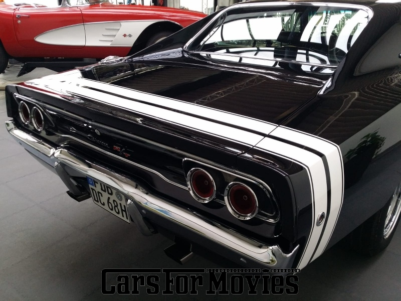 CarsForMovies | Dodge Charger R/T 1968 USA Schwarz Schwarz Zivilfahrzeug Coupe Bayern 4636 Oldtimer Muscle Car USA