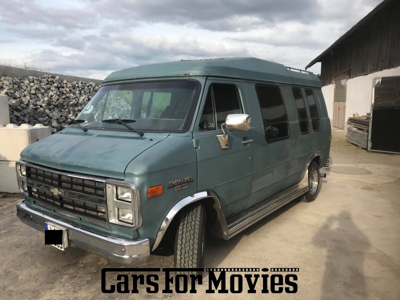 CarsForMovies | Chevrolet  Chevy Van G20 1990 USA Blau Schwarz Zivilfahrzeug Wohnmobil Niedersachsen 4683 Oldtimer