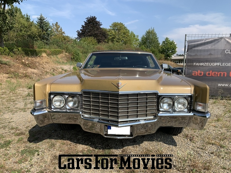CarsForMovies | Cadillac Coupe DeVille 1969 USA Gold Schwarz Zivilfahrzeug Coupe Nordrhein-Westfalen 4679 Oldtimer lude
