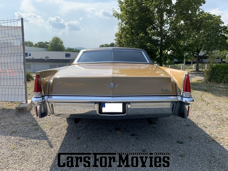 CarsForMovies | Cadillac Coupe DeVille 1969 USA Gold Schwarz Zivilfahrzeug Coupe Nordrhein-Westfalen 4679 Oldtimer lude
