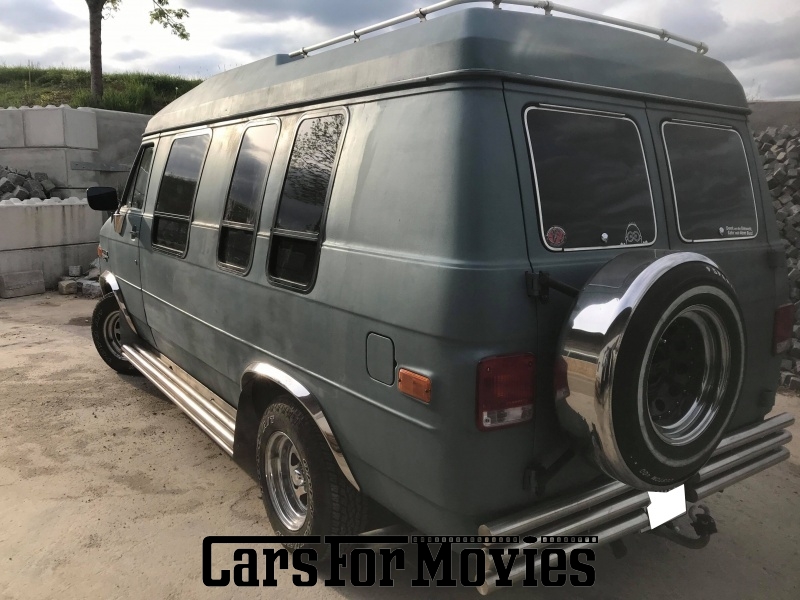 CarsForMovies | Chevrolet  Chevy Van G20 1990 USA Blau Schwarz Zivilfahrzeug Wohnmobil Niedersachsen 4683 Oldtimer