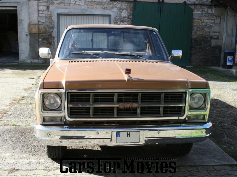 CarsForMovies | GMC Sierra Grande 1979 USA Gold Beige Zivilfahrzeug Pickup Niedersachsen 4707 Oldtimer Colt Seavers Truck Pick-up