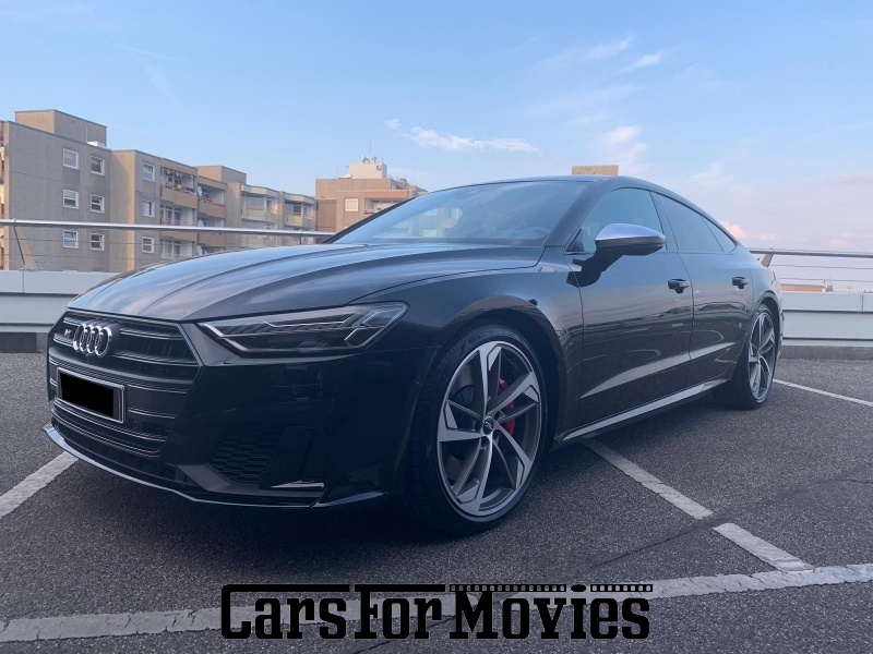 CarsForMovies | Audi S7 2020 Sportback 2019 Deutschland Schwarz Schwarz Zivilfahrzeug Sportwagen Berlin 4739 Tuning Coupe