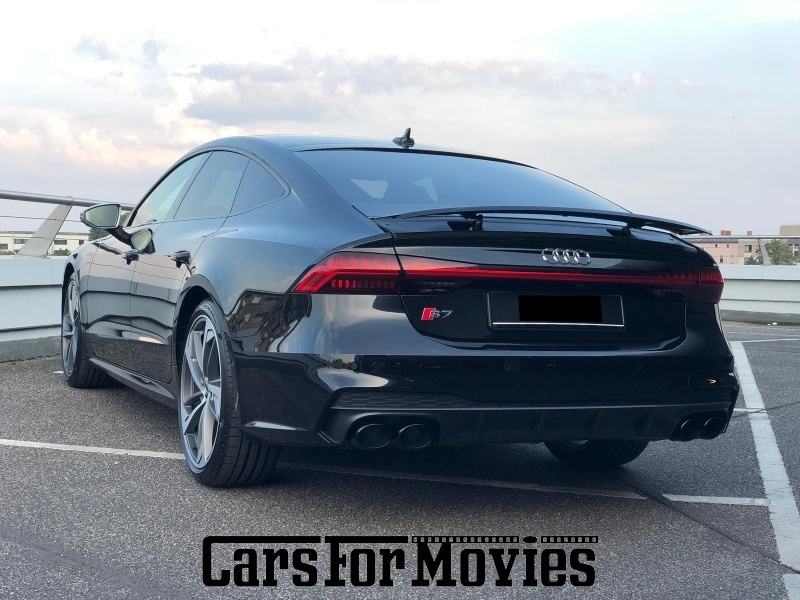 CarsForMovies | Audi S7 2020 Sportback 2019 Deutschland Schwarz Schwarz Zivilfahrzeug Sportwagen Berlin 4739 Tuning Coupe