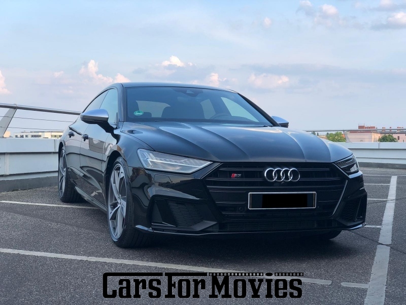 CarsForMovies | Audi S7 2020 Sportback 2019 Deutschland Schwarz Schwarz Zivilfahrzeug Sportwagen Berlin 4739 Tuning Coupe