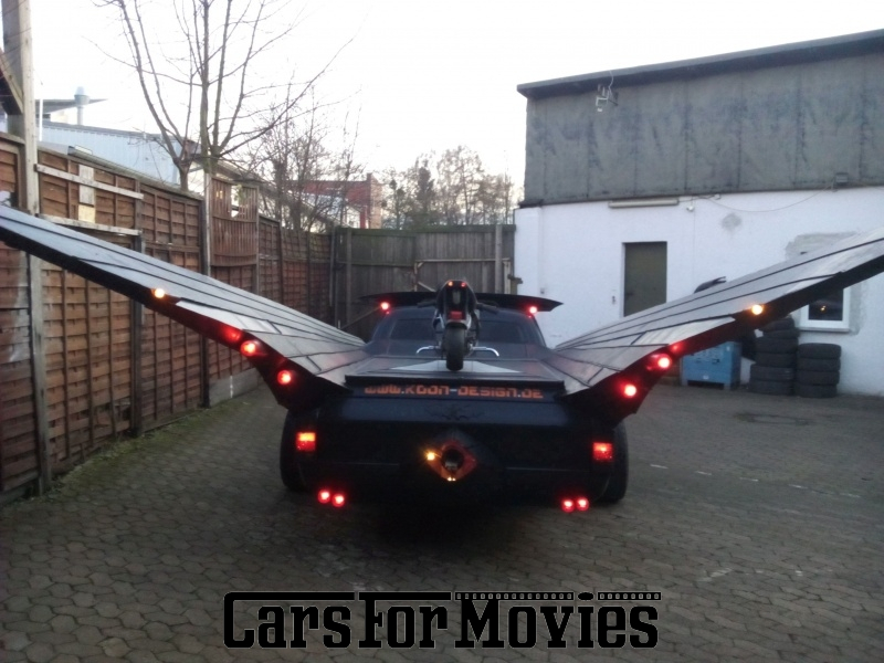 CarsForMovies | Ford Custom Batmobil 1984 USA Schwarz Grau Zivilfahrzeug Spezialfahrzeug Niedersachsen 4753 Tuning Custom Roadshow Unikat Event Batman showcar