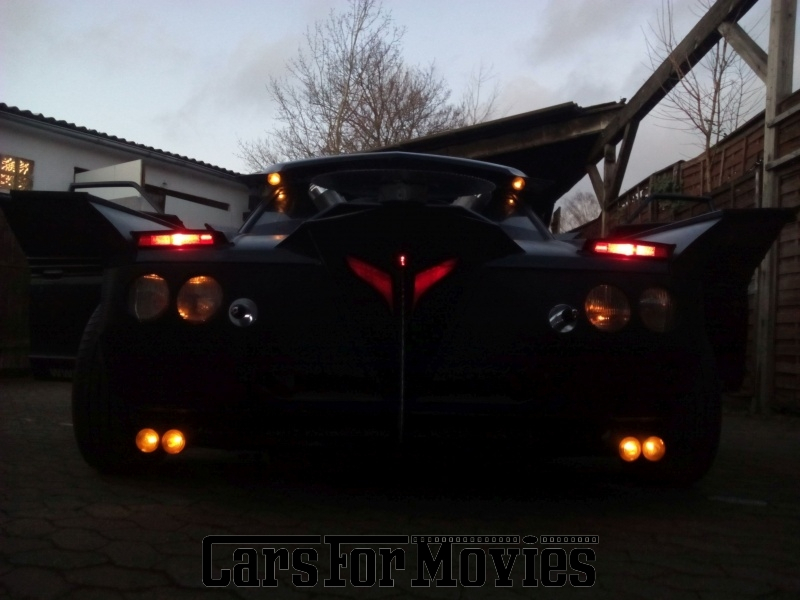 CarsForMovies | Ford Custom Batmobil 1984 USA Schwarz Grau Zivilfahrzeug Spezialfahrzeug Niedersachsen 4753 Tuning Custom Roadshow Unikat Event Batman showcar