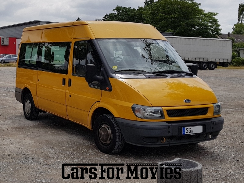 CarsForMovies | Ford Transit 2003 USA Gelb Grau Nutzfahrzeug Transporter Nordrhein-Westfalen 4859 Oldtimer Schiebetür Post