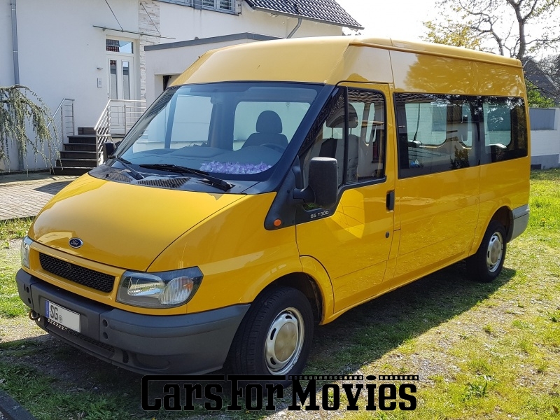 CarsForMovies | Ford Transit 2003 USA Gelb Grau Nutzfahrzeug Transporter Nordrhein-Westfalen 4859 Oldtimer Schiebetür Post
