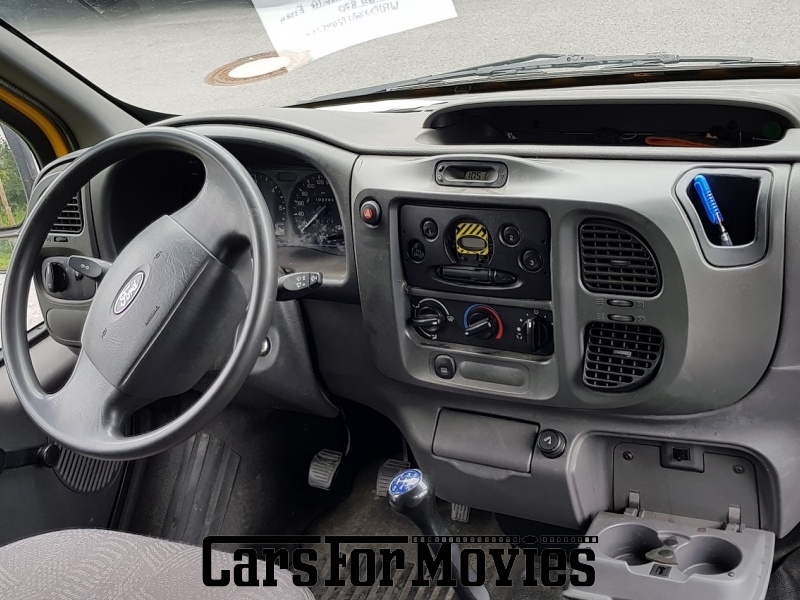 CarsForMovies | Ford Transit 2003 USA Gelb Grau Nutzfahrzeug Transporter Nordrhein-Westfalen 4859 Oldtimer Schiebetür Post