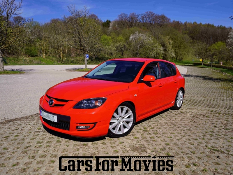 CarsForMovies | Mazda 3 2007 Japan Rot Schwarz Zivilfahrzeug Limousine Bayern 4864 Tuning