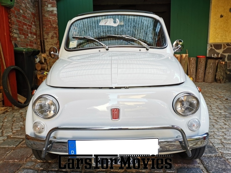 CarsForMovies | Fiat 500 L 1969 Italien Weiß Weiß Zivilfahrzeug Kleinwagen Brandenburg 4899 Oldtimer