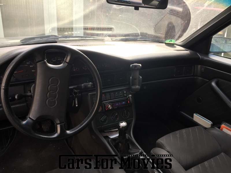 CarsForMovies | Audi 100 Quattro Turbo Sport 1989 Deutschland Sonstige Schwarz Zivilfahrzeug Limousine Bayern 4902 Oldtimer Schiebedach Nebelscheinwerfer
