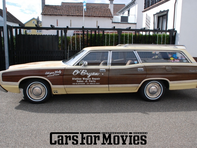 CarsForMovies | Ford LTD Country Squire 1972 USA Gelb Braun Zivilfahrzeug Kombi Rheinland-Pfalz 4941 Oldtimer Patina