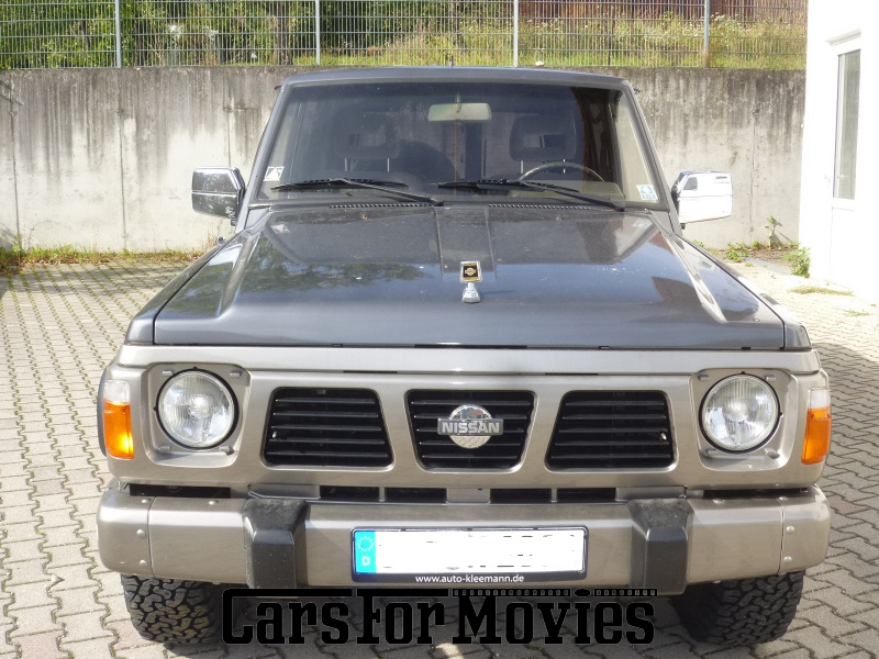 CarsForMovies | Nissan Patrol GR 1990 Japan Grau Grau Zivilfahrzeug Geländewagen Bayern 5156 Oldtimer Typ Y60 Grand Raid Allrad Offroad Camping Anhängerkupplung