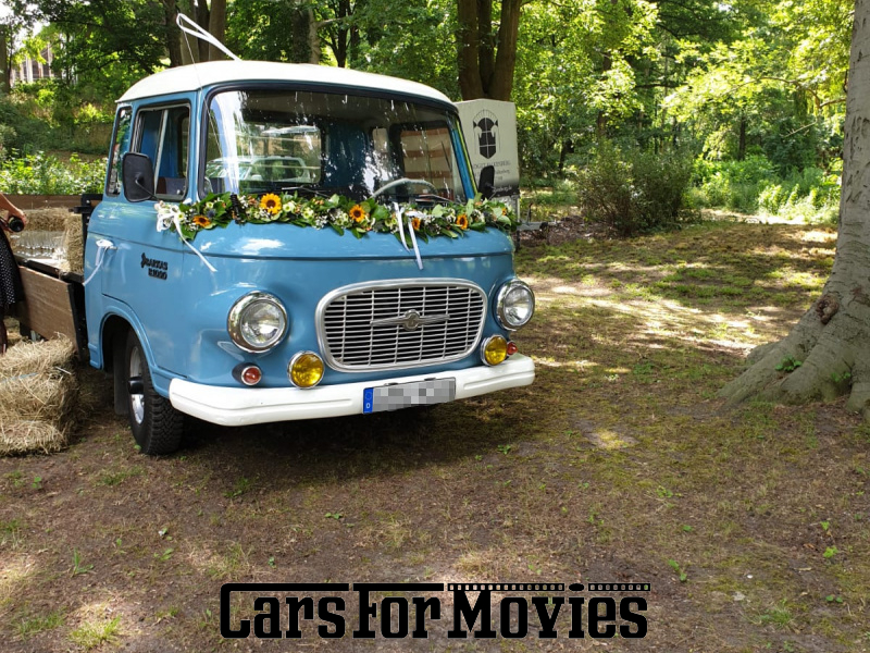 CarsForMovies | Barkas B1000 1971 DDR Blau Blau Nutzfahrzeug Transporter Brandenburg 5275 Oldtimer Pritsche DDR Ostblock 