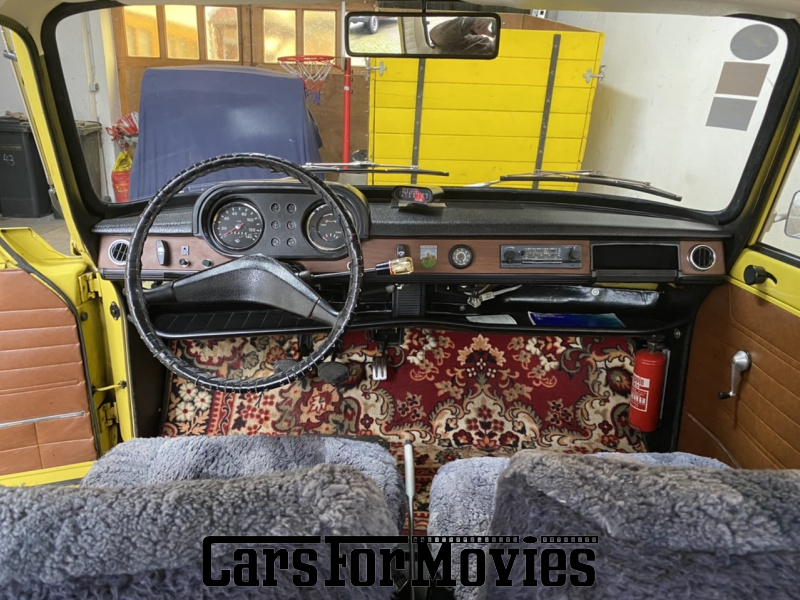 CarsForMovies | Wartburg 353 W Deluxe  1978 DDR Gelb Braun Zivilfahrzeug DDR Fahrzeug allgemein Thüringen 5377 Oldtimer Ostblock Wartburg Knight Limousine