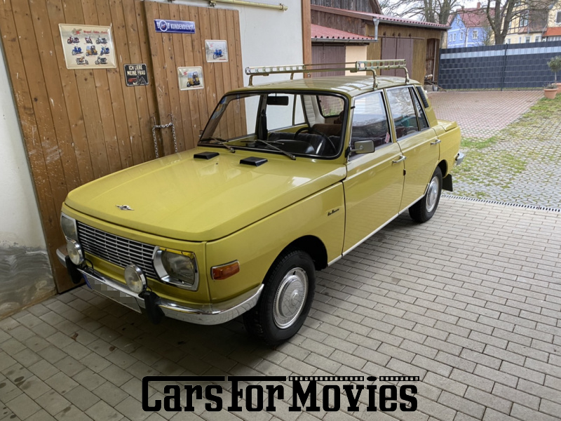 CarsForMovies | Wartburg 353 W Deluxe  1978 DDR Gelb Braun Zivilfahrzeug DDR Fahrzeug allgemein Thüringen 5377 Oldtimer Ostblock Wartburg Knight Limousine