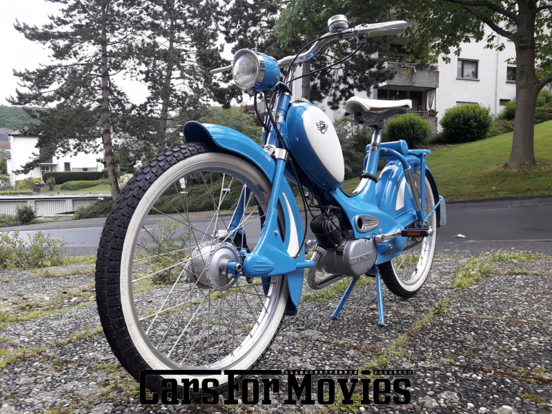 CarsForMovies | Rixe RS 50 Export de Luxe 1956 Deutschland Blau Sonstige Zwei- und Dreirad Motorroller Hessen 5390 Oldtimer Moped