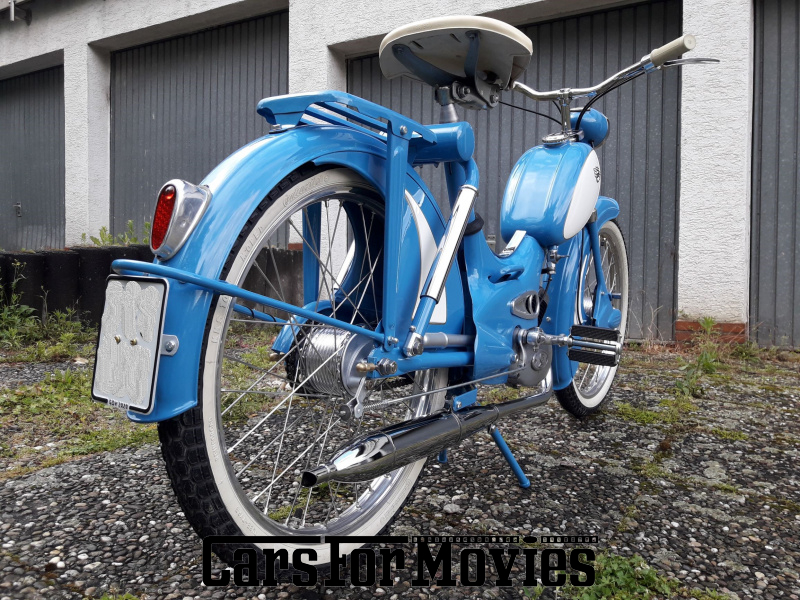 CarsForMovies | Rixe RS 50 Export de Luxe 1956 Deutschland Blau Sonstige Zwei- und Dreirad Motorroller Hessen 5390 Oldtimer Moped