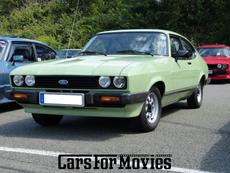 CarsForMovies | Ford D Capri 1980 Deutschland Grün Beige Zivilfahrzeug Coupe Brandenburg 3727 Oldtimer