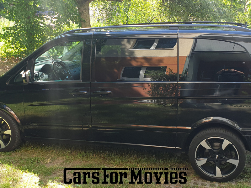 CarsForMovies | Mercedes Benz Viano 2014 Deutschland Schwarz Schwarz Zivilfahrzeug Bus Berlin 5526 Transporter Sportfelgen