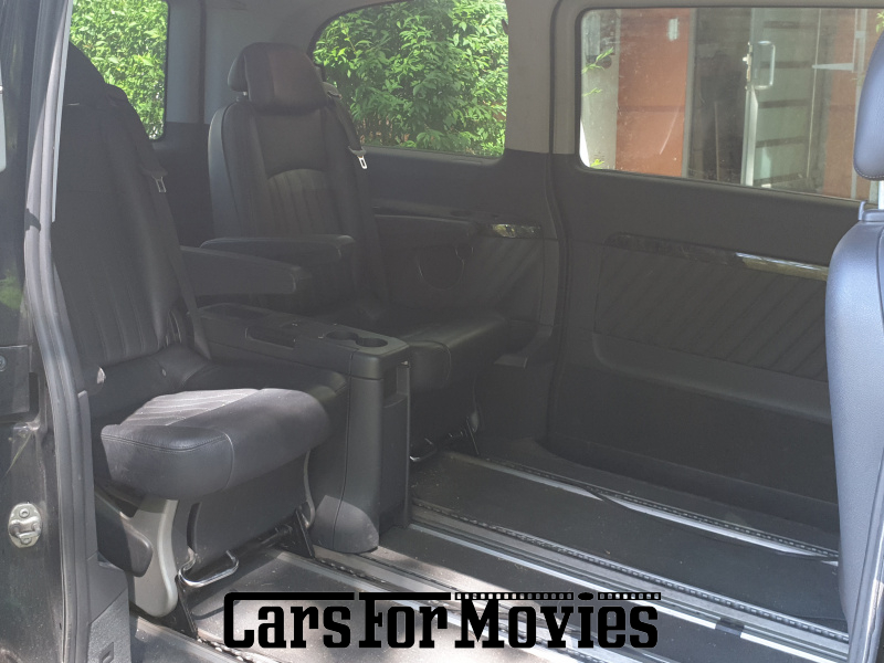 CarsForMovies | Mercedes Benz Viano 2014 Deutschland Schwarz Schwarz Zivilfahrzeug Bus Berlin 5526 Transporter Sportfelgen