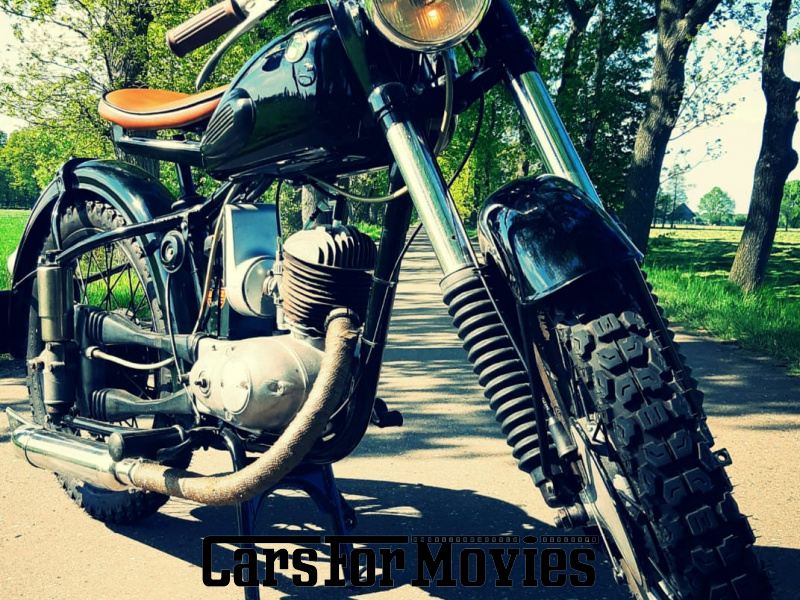 CarsForMovies | MZ RT 125/2 1958 DDR Schwarz Schwarz Zwei- und Dreirad Motorrad Schleswig-Holstein 5527 Oldtimer Nachkrieg DDR Ostblock Moped