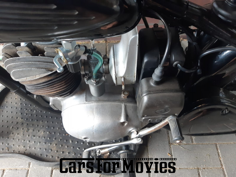 CarsForMovies | MZ RT 125/2 1958 DDR Schwarz Schwarz Zwei- und Dreirad Motorrad Schleswig-Holstein 5527 Oldtimer Nachkrieg DDR Ostblock Moped