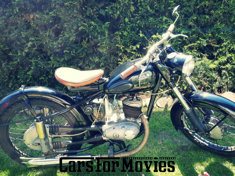 CarsForMovies | MZ RT 125/2 1958 DDR Schwarz Schwarz Zwei- und Dreirad Motorrad Schleswig-Holstein 5527 Oldtimer Nachkrieg DDR Ostblock Moped