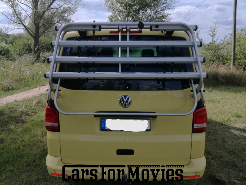 CarsForMovies | VW T5 California Beach 2014 Deutschland Gelb Grau Zivilfahrzeug Bus Berlin 5538 Camper Camping 
